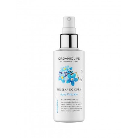 Aqua Virtualle Nawilżająca Mgiełka do Ciała Nawilżająca Niezapominajka 150 g Organic Life