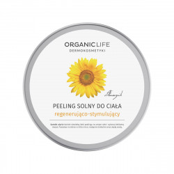 Peeling Solny do Ciała 150 g Regenerująco-Stymulujący Słonecznik Organic Life