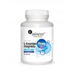 L-treonian Magnezu Neuroaktywny Brain Booster 75 mg (60 tab) Aliness