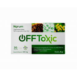 Narum Offtoxic 200 mg (30 kaps) Probiotyk Lactobacillus Acidophilus Narine