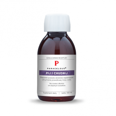 Paracelsus - Pij i Chudnij Preparat Ziołowy Szwajcarskie Receptury 100 ml Pharmatica