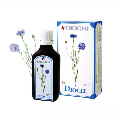 Diocel Płyn 50 ml (harmonizuje meridian nerek, pęcherza moczowego, płuc) Diochi