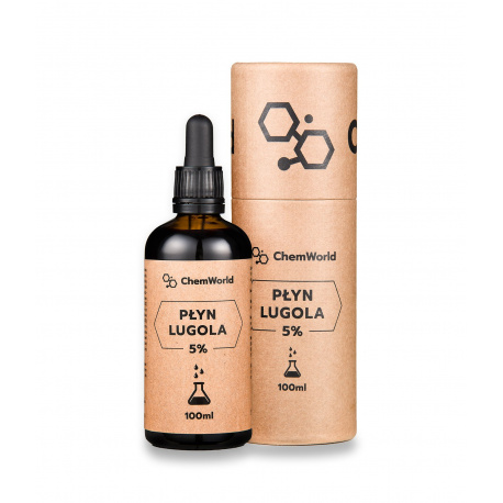 Płyn Lugola 5% Jod 100 ml ChemWorld