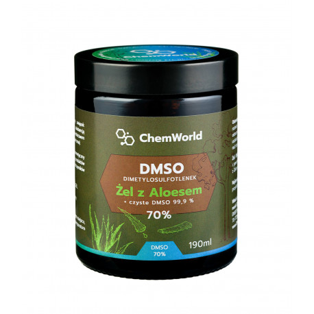 Żel DMSO 70% z Aloesem Meksykańskim 190 ml ChemWorld