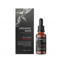 Organic Man Serum w Płynie do Twarzy REGENERATE 30 g dla Mężczyzn Organic Life