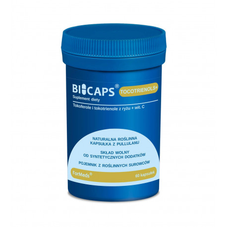 BICAPS Tocotrienols+ Tokotrienole + Witamina C (60 kaps) ForMeds