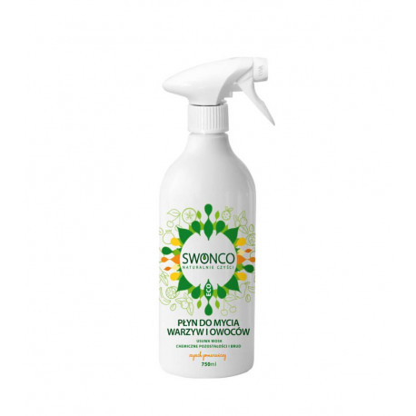 Płyn do mycia Warzyw i Owoców Ekologiczny 750 ml SWONCO