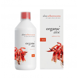 Sok i miąższ z Aloesu Drzewiastego z Aronią 500 ml Organic Aloe 02 Organic Life