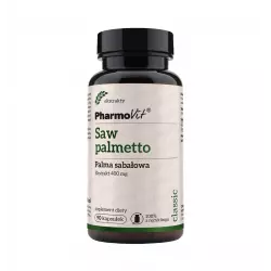 Saw Palmetto Palma Sabałowa 4:1 400 mg (90 kaps) Prostata Pharmovit