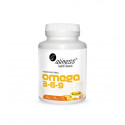 Omega 3-6-9 Kwasy ALA EPA DHA Linolowy Oleinowy (90 kaps) Aliness