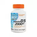 Witamina D3 2000 IU (180 sgels) Doctor's Best