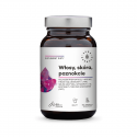 Włosy Skóra Paznokcie - Kolagen Rybi NatiCol® + Kwas Hialuronowy + Biotyna + Cynk + Selen (60 kaps) Aura Herbals