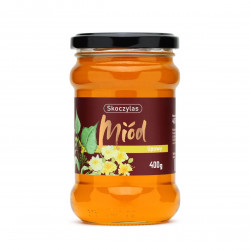Miód Naturalny Lipowy 400 g Skoczylas