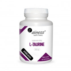 L-Taurine L-tauryna 800 mg (100 kaps) Aminokwasy Aliness