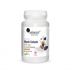 Black Cohosh 300 mg Pluskwica groniasta Menopauza (90 kaps) Aliness