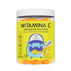 WITAMINA C Naturalne Żelki z witaminą C dla dzieci i dorosłych (120 szt) MyVita