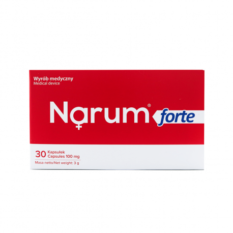 Narimax Forte 100 mg (30 kaps) Probiotyk Lactobacillus Acidophilus Narine