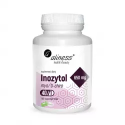 Inozytol myo/D-chiro 40/1 650 mg - Płodność kobiet (100 kaps) Aliness