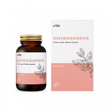 Ashwagandha + Wąkrota azjatycka Gotu Kola (60 kaps) Organic Life