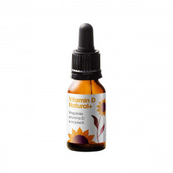 Vitamin D Natural+ Wegańska Witamina D3 2000 IU + MCT Krople 9,9 ml Health Labs Care