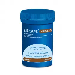 BICAPS Cordyceps Ekstrakt 40% polisacharydów (60 kaps) ForMeds
