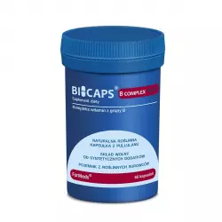 BICAPS Witamina B Complex MAX + Betaina HCL (60 kaps) ForMeds