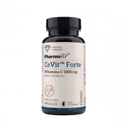 Witamina C CeVit Forte 1000mg (60kaps) Kwas L-askorbinowy Pharmovit