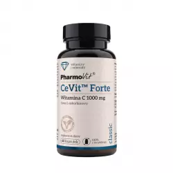 Witamina C CeVit Forte 1000mg (60kaps) Kwas L-askorbinowy Pharmovit