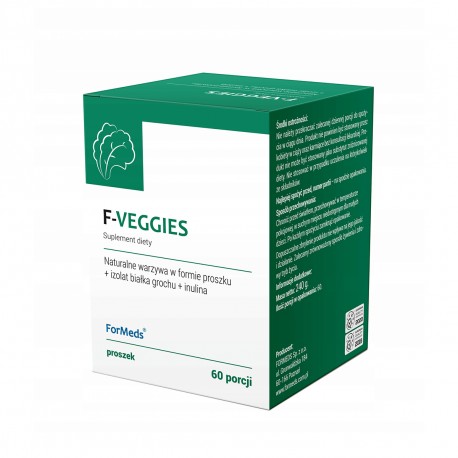 F-Veggies Proszek 240 g Naturalne Warzywa + Białko grochu ForMeds