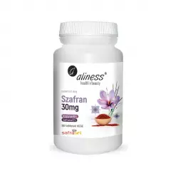 Szafran 30 mg Krocyna 10% Safranal 2% (90 tabletek) Aliness