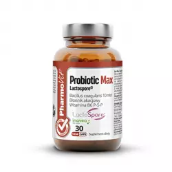Probiotic Max Lactospore Probiotyk Błonnik Akacjowy (30 kaps) CLEAN Pharmovit