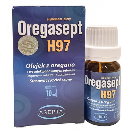 Oregasept H97 10 ml Olejek z Oregano Asepta