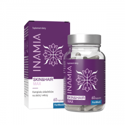 INAMIA Skin & Hair Max Kompleks Składników na skórę i włosy (60 kaps) ForMeds
