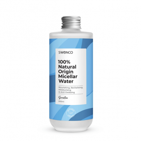 Naturalny Płyn Micelarny Sensitive Cera bardzo Wrażliwa i Delikatna 100% Natural 200 ml SWONCO