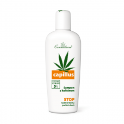 Capillus Szampon Przeciw Wypadaniu Włosów z Kofeiną Stymulujący Wzrost 150 ml Cannaderm
