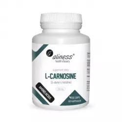 L-Carnosine AMINO ACIDS L-Karnozyna 500 mg (60 kaps) VEGE Aliness