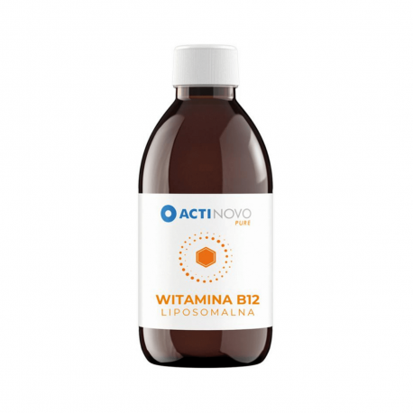 Liposomalna Witamina B12 100 mcg Bez Alkoholu (250 ml) Actinovo