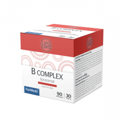 LIPOCAPS B COMPLEX Liposomalne Witaminy z Grupy B w Kapsułkach (90 kaps) ForMeds