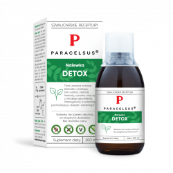 Paracelsus Detox Nalewka Ziołowa Wspierająca Oczyszczanie Organizmu 200 ml Aura Herbals