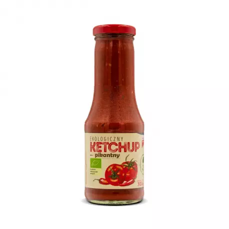 Ekologiczny Ketchup Pomidorowy Pikantny EKO 300 g Dary Natury
