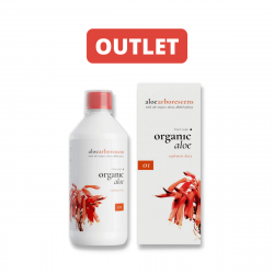 Aloe Arborescens 01 Aloes Drzewiasty Organic 500 ml Przepis Mnicha Organic Life (Outlet)