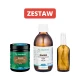 Zestaw Żel DMSO 50% z Aloesem Meksykańskim 190 ml + DMSO CZDA 99,9% 250 ml + Butelka szklana z Atomizerem 100 ml ChemWorld