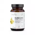 Kurkuma Ekstrakt z Kłącza Kurkumy 400 mg + Piperyna (60 kaps) VEGE Aura Herbals