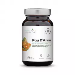 Pau D'arco Ekstrakt z Kory Drzewa Lapacho 500 mg (60 kaps) VEGE Aura Herbals