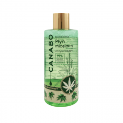 Oczyszczający Płyn Micelarny do Twarzy Konopny 400 ml Canabo