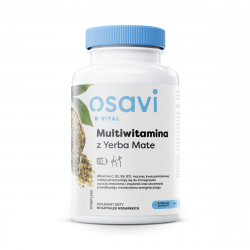 Multiwitamina z Yerba Mate Wegańska Witaminy i Minerały (180 kaps) Osavi