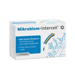 Mikrobiom-Intercell Probiotyk 33 Szczepy Bakterii z 6 Różnych Gatunków 25 mld CFU (90 kaps) Mito-Pharma