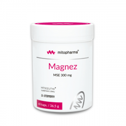 Magnez MSE 300 mg Dr Enzmann Przedłużone działanie (60 kaps) Mito-Pharma