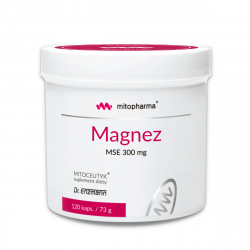 Magnez MSE 300 mg Dr Enzmann Przedłużone działanie (120 kaps) Mito-Pharma