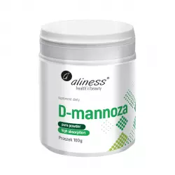 D-Mannoza Wsparcie układu moczowego Ultraczysta w Proszku 100 g Aliness